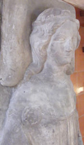 Germany Asbach Kloster Museum Aurelia 1027 effigy 1327 Regensburger Dom